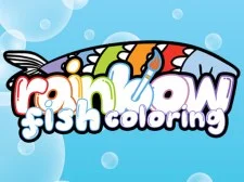 Rainbow Fish Coloring